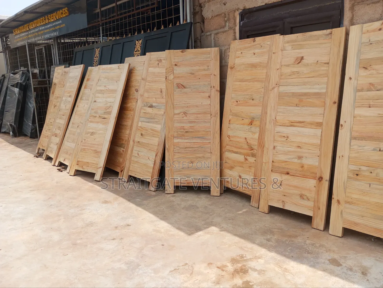 Pine Wood Panel Doors, Frames and Architraves