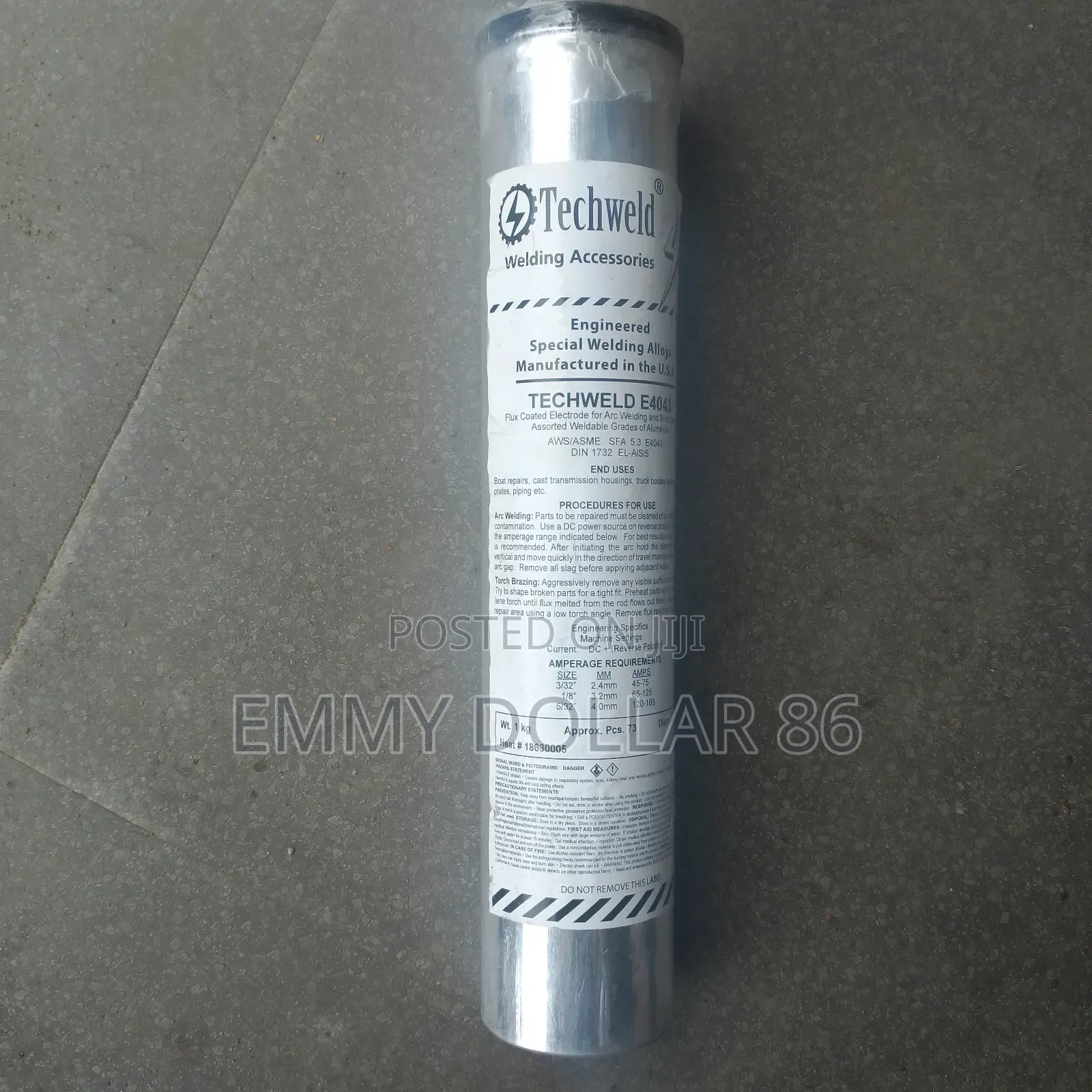 Aluminium Electrode All Sizes Available