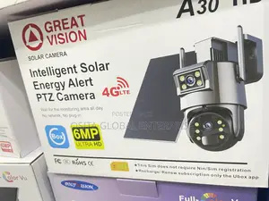 Intelligent Solar Energy Alert PTZ Camera 6mp A30hd