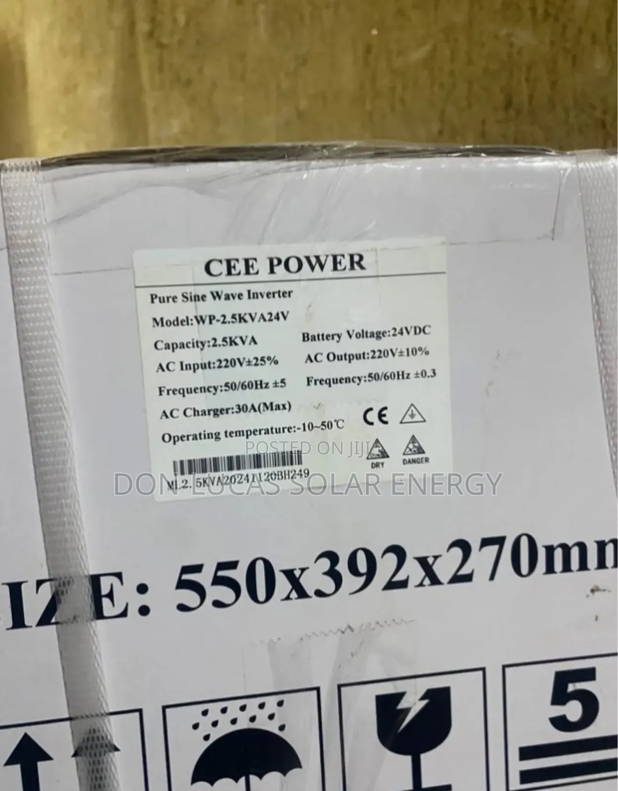 Cee Power Inverter 2.5kva 24v