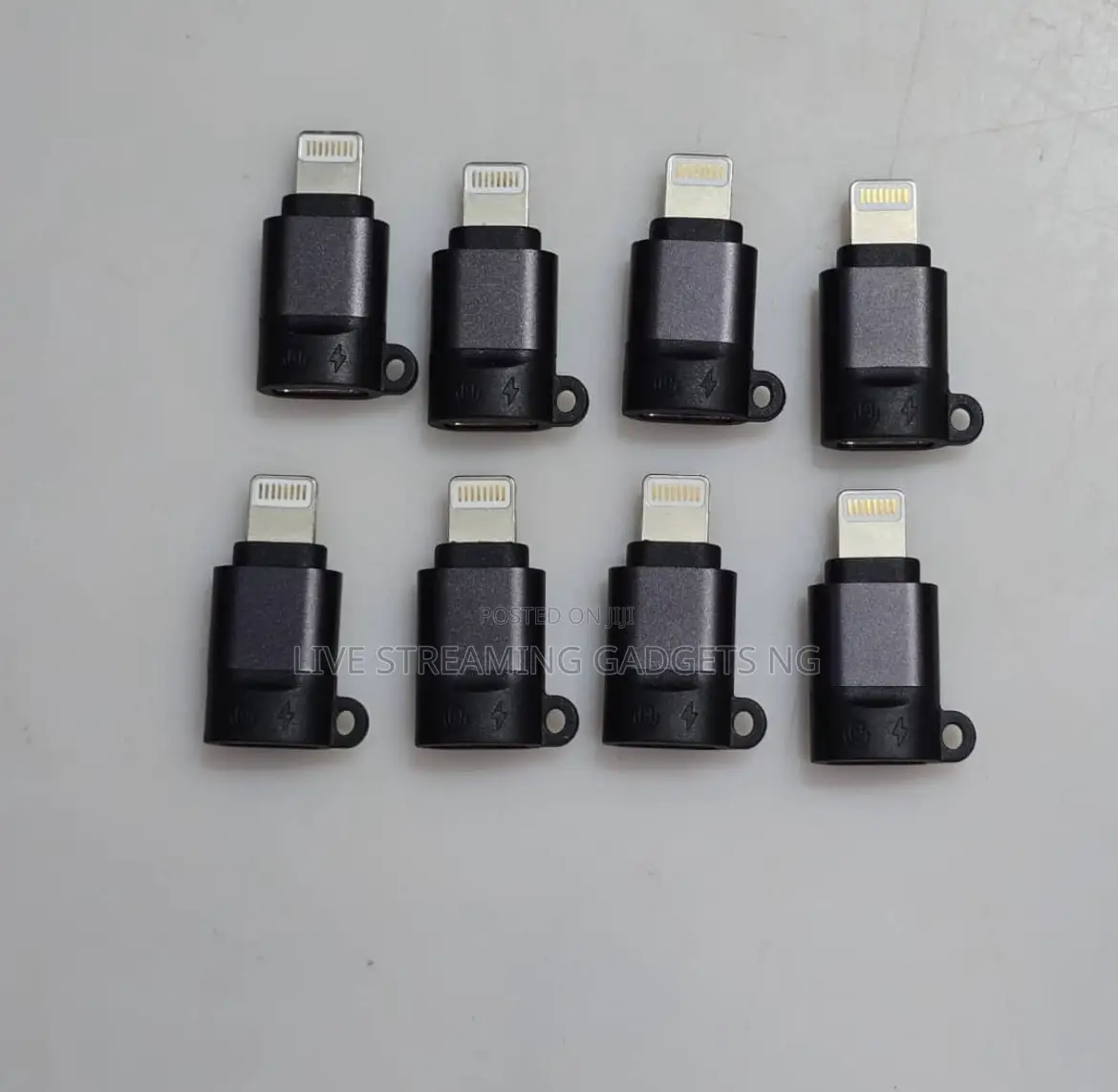 Original Otg Adapter Type C to iPhone (Lighting) for Usb Mic