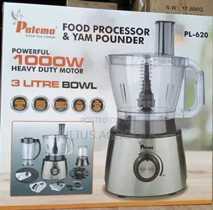 Palema Food Processor/Yam Pounder 3 L Bowl