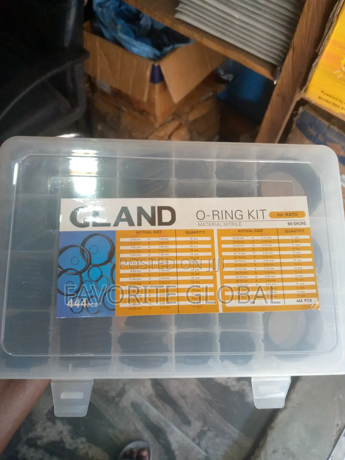 O Ring Kit Box