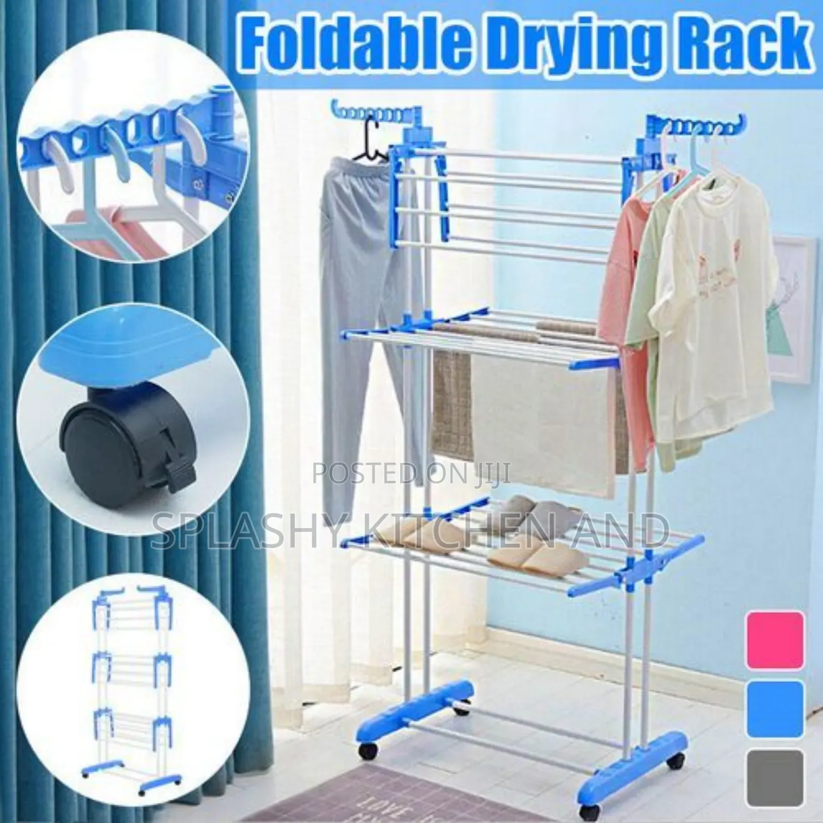 Foldable Cloth Dryer Rack