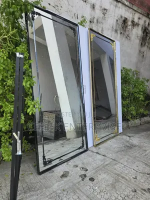 Gold Standing Mirror