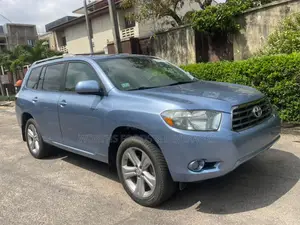 Toyota Highlander Sport 2008 Blue