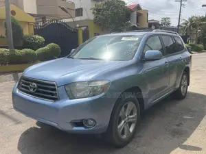 Toyota Highlander Sport 2008 Blue