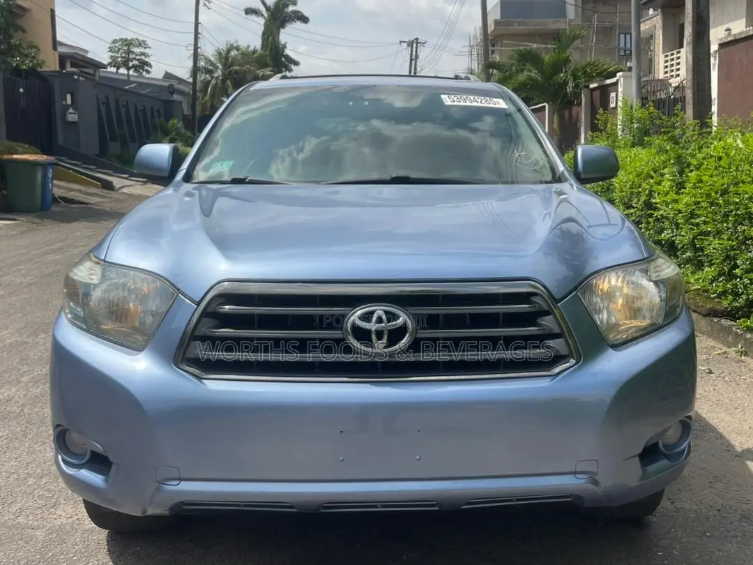Toyota Highlander Sport 2008 Blue