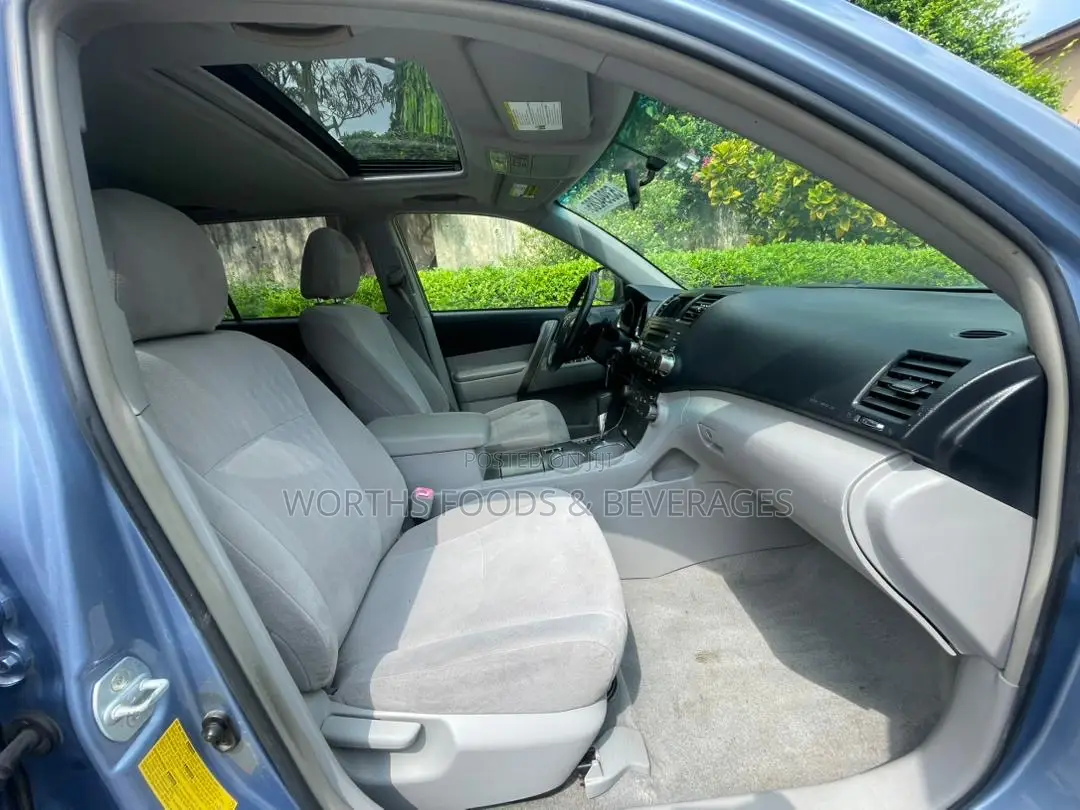 Toyota Highlander Sport 2008 Blue