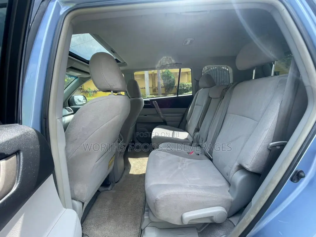 Toyota Highlander Sport 2008 Blue