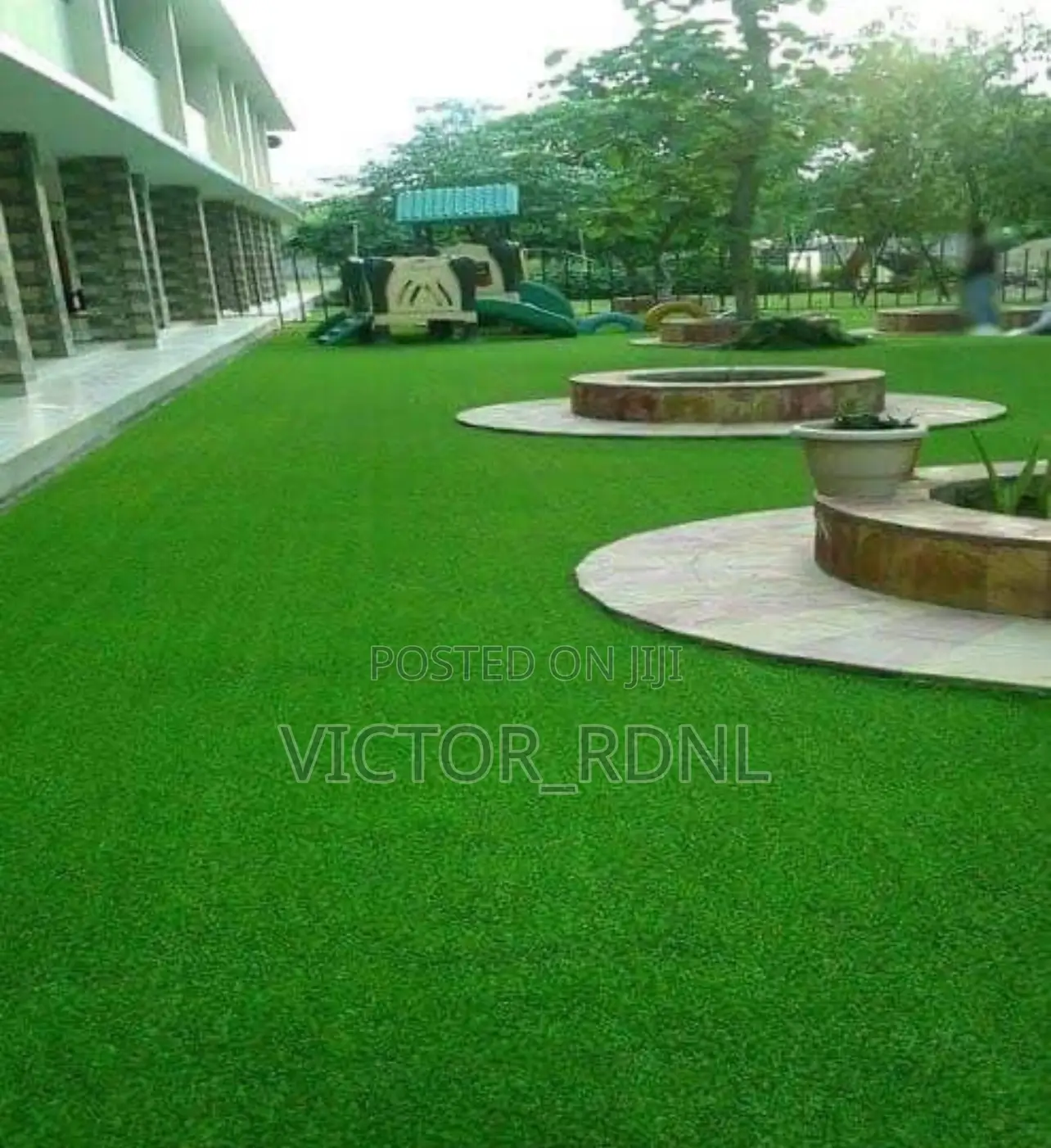 Heat Resistant Thick Artificial Grass