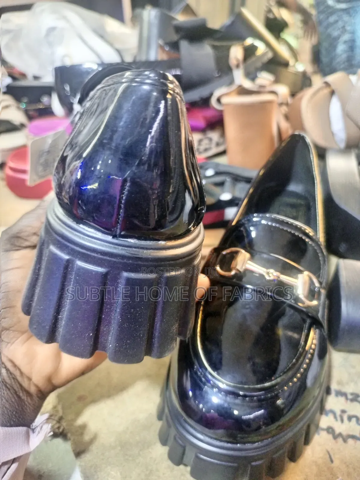 Luxury Black Chunky Loafers – Bold, Comfy Everyday Chic