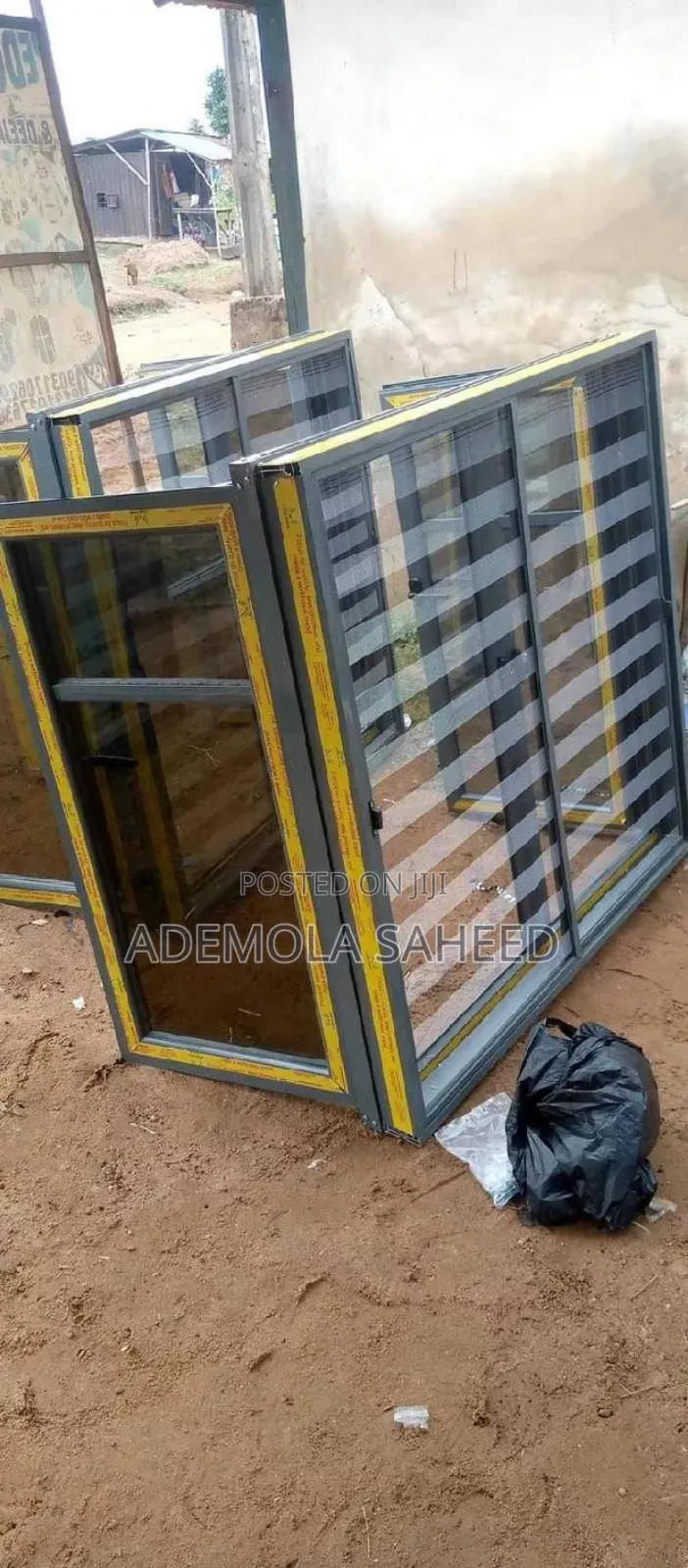Casement Windows With Cutting Wall
