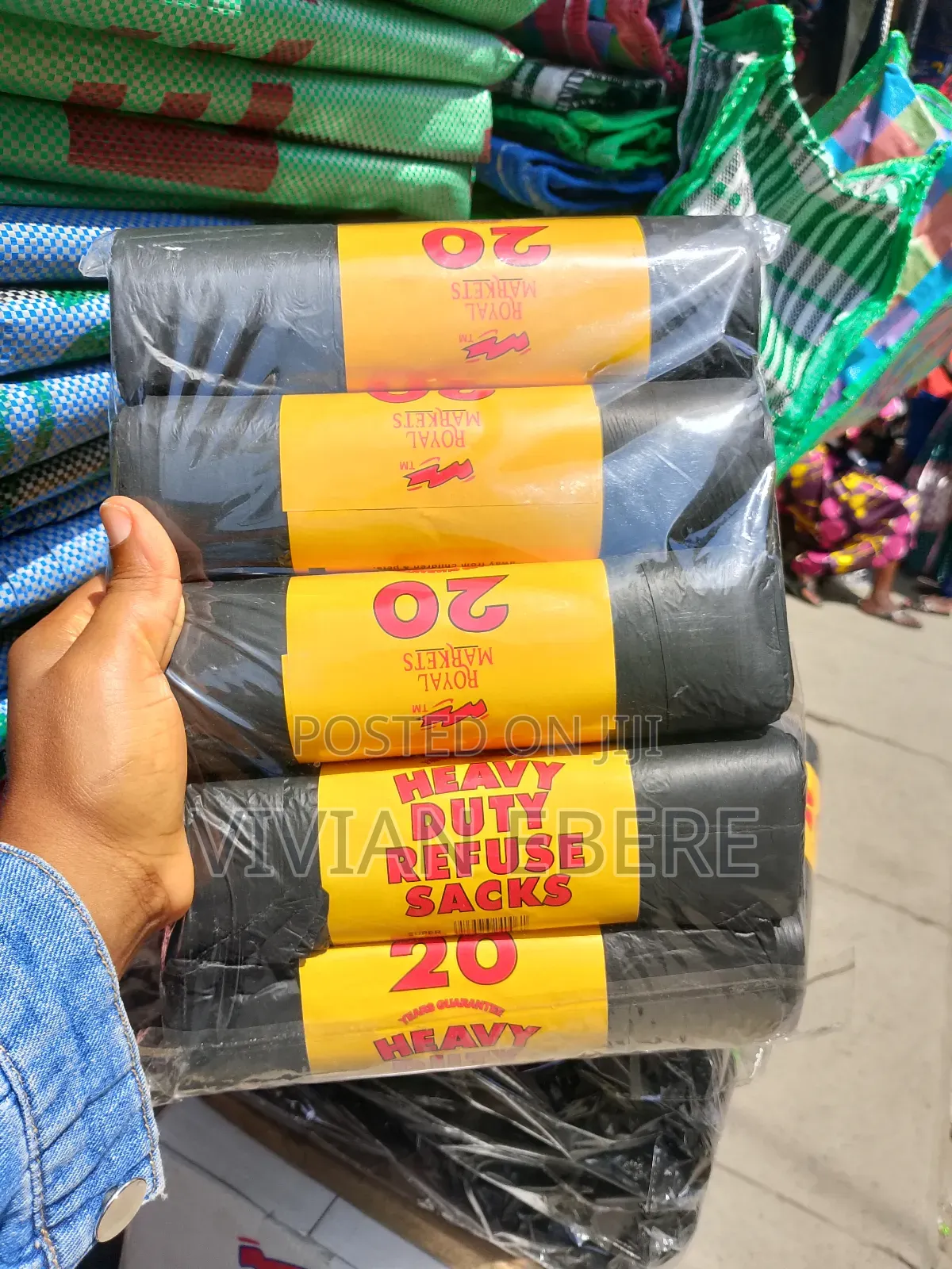 Heavy Duty Refuse Sacks/Waste Bin Nylon
