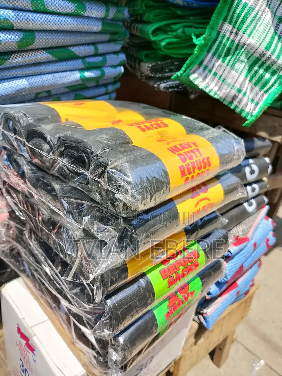 Heavy Duty Refuse Sacks/Waste Bin Nylon