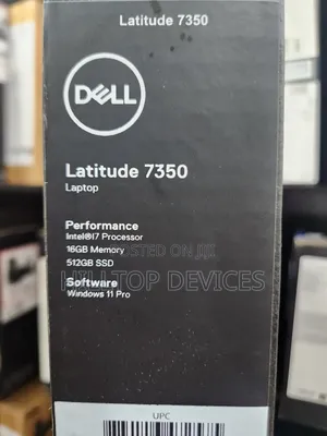 New Laptop Dell Latitude 13 7350 16GB Intel Core Ultra 7 SSD 512GB