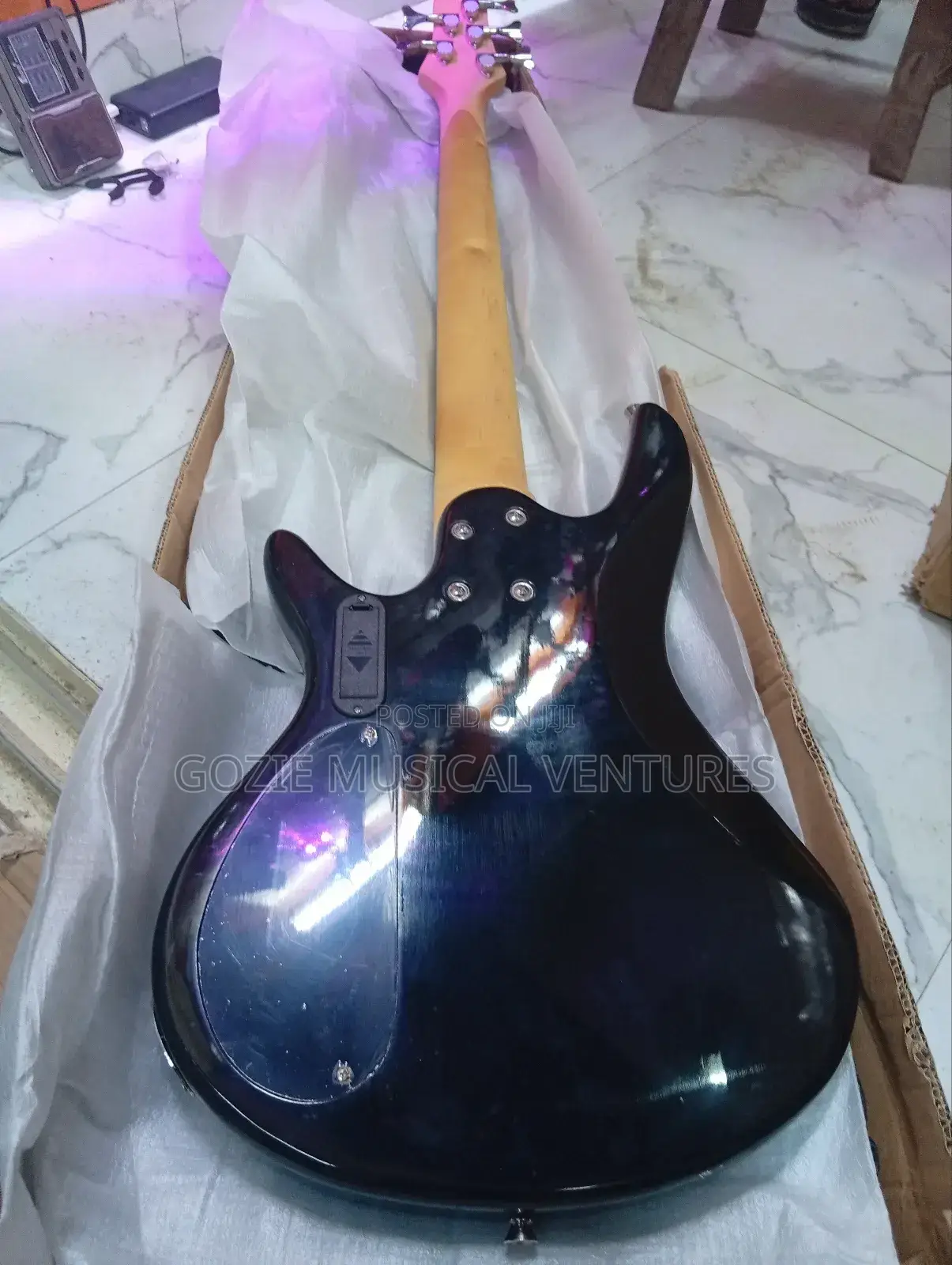 Five String Active Electric Guitar Wellsound With Amazing Sound.