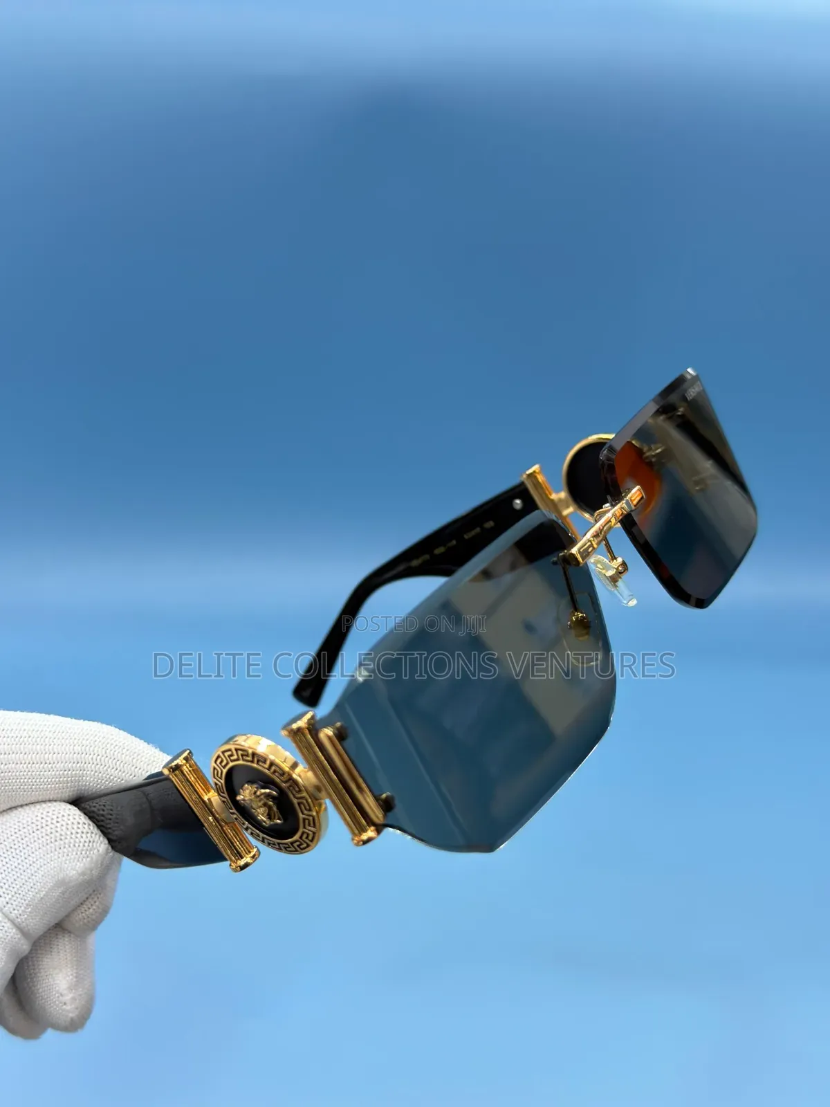 Brand New Versace Rimless Eyewear