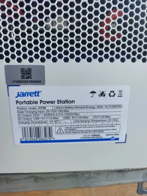 Jarrett 1200w Portable Solar Power Station (960wh)