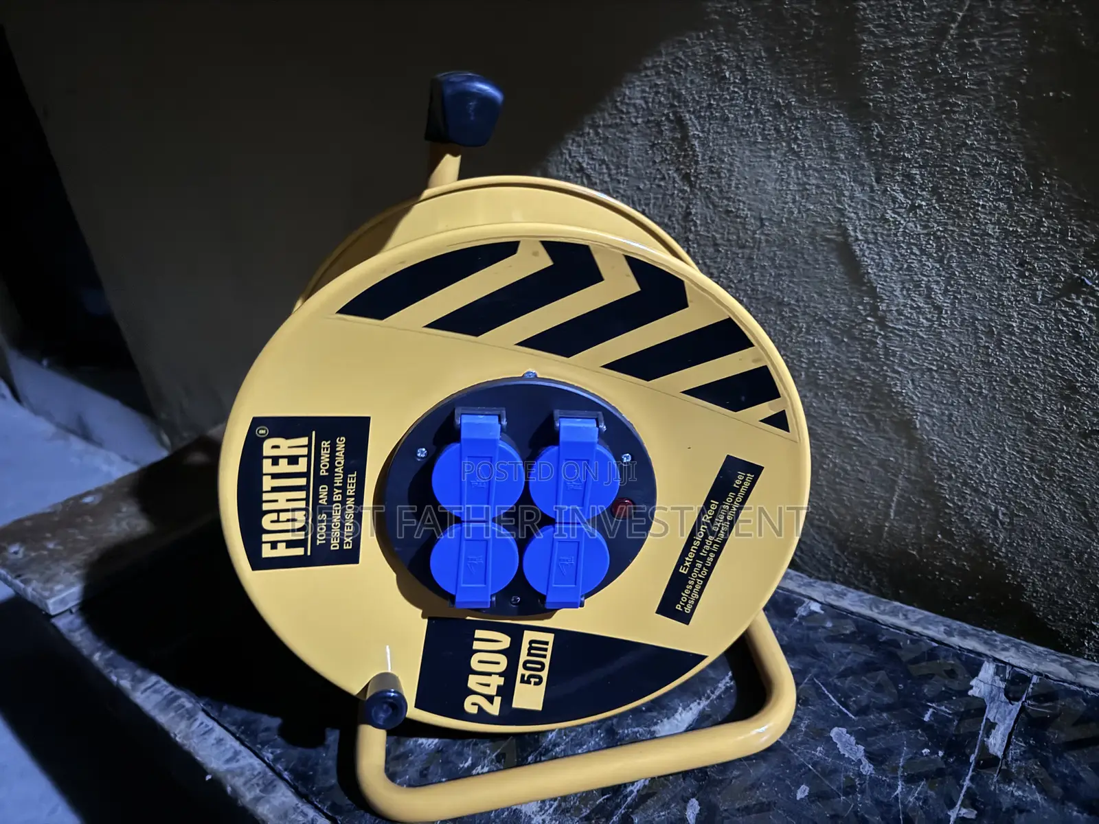 3 Ways Fighter Durable Extension Cable Reel