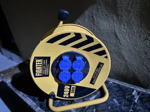3 Ways Fighter Durable Extension Cable Reel
