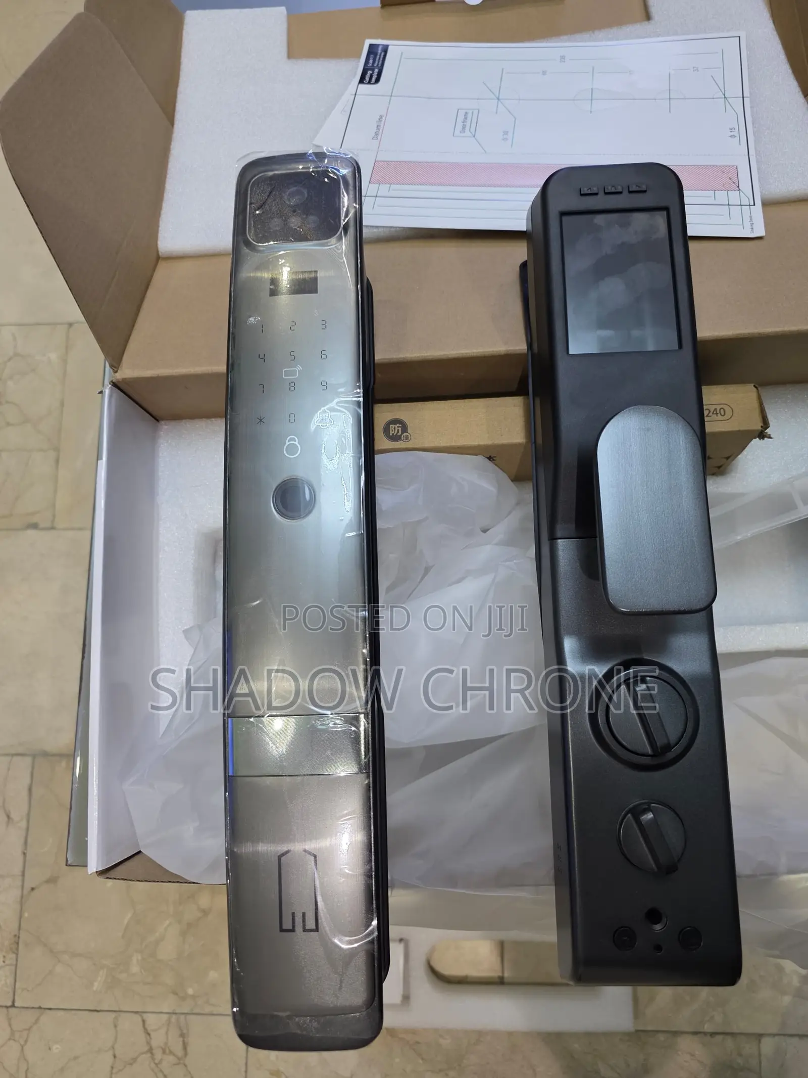 Full-screen Touch Smart Lock With Anti-peep Code Feature