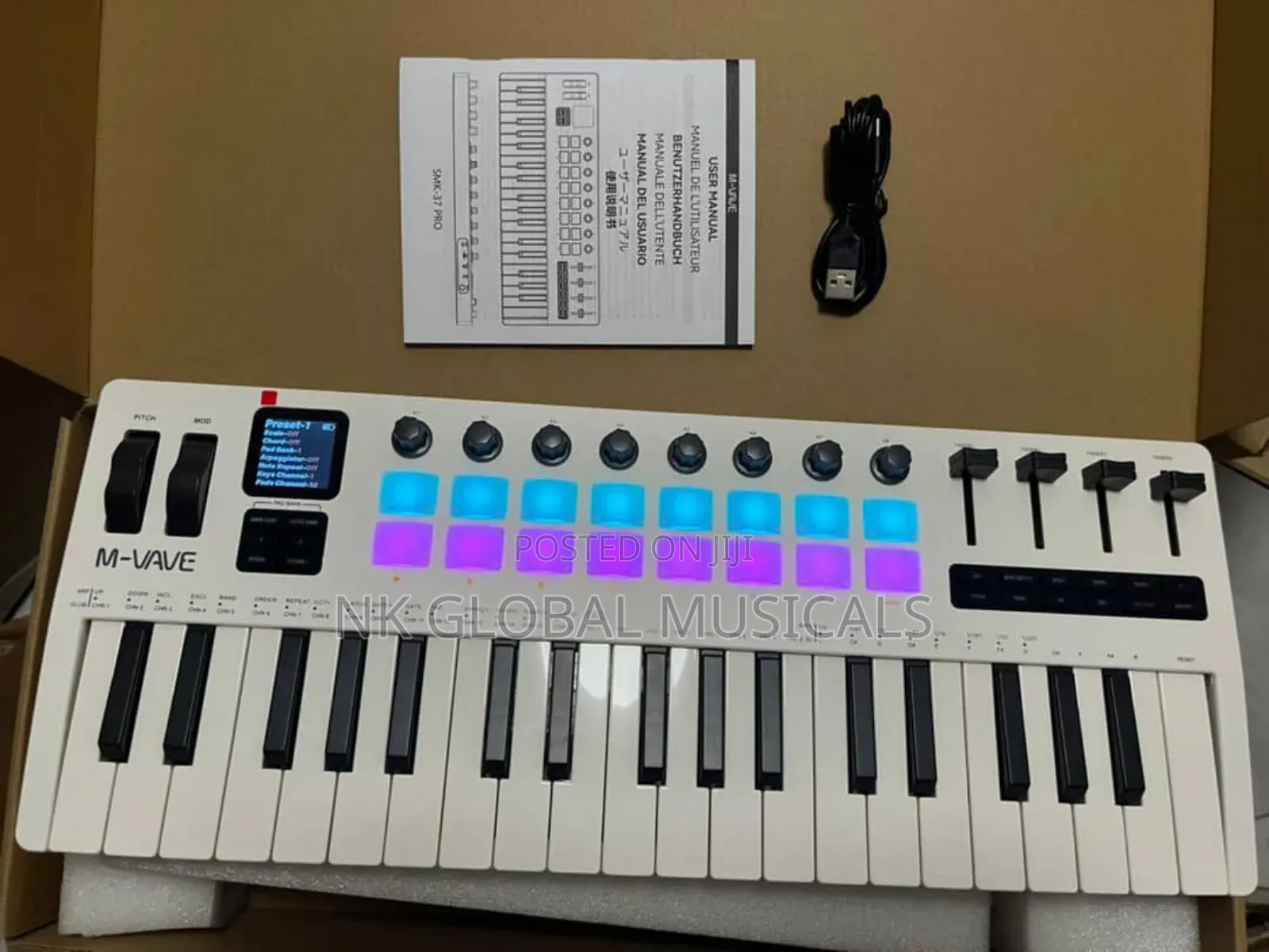 M Vave Multipurpose Midi Smk37
