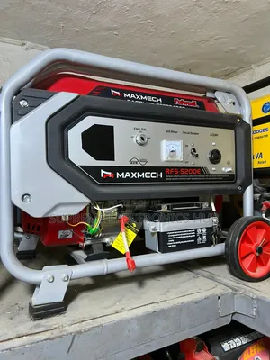 •[]• Rfs5200e Maxmech 4.5kva Petrol Generator Available •[]•