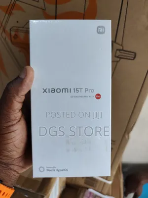 New Xiaomi 15T Pro 512 GB Black