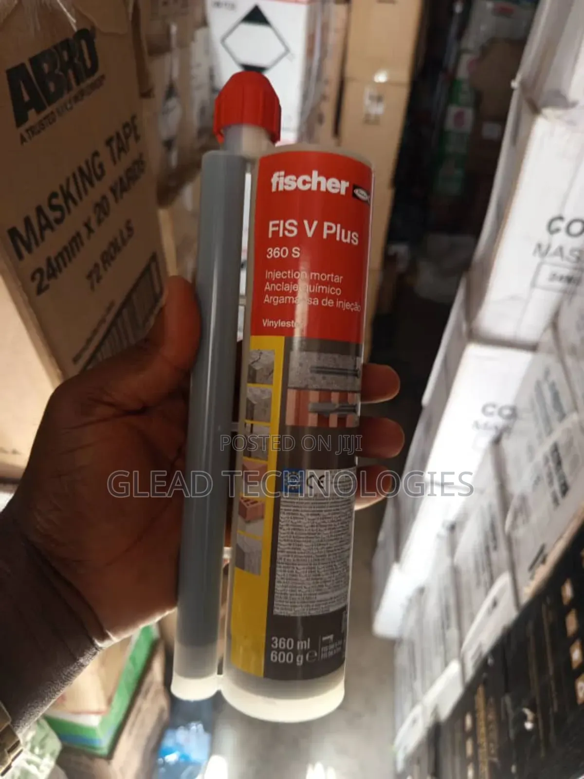 Fischer Fis v Plus 360 S Injection Mortar.