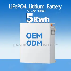 Dawnice Solar Power Wall 5kwh Lifepo4 Lithium Ion Battery