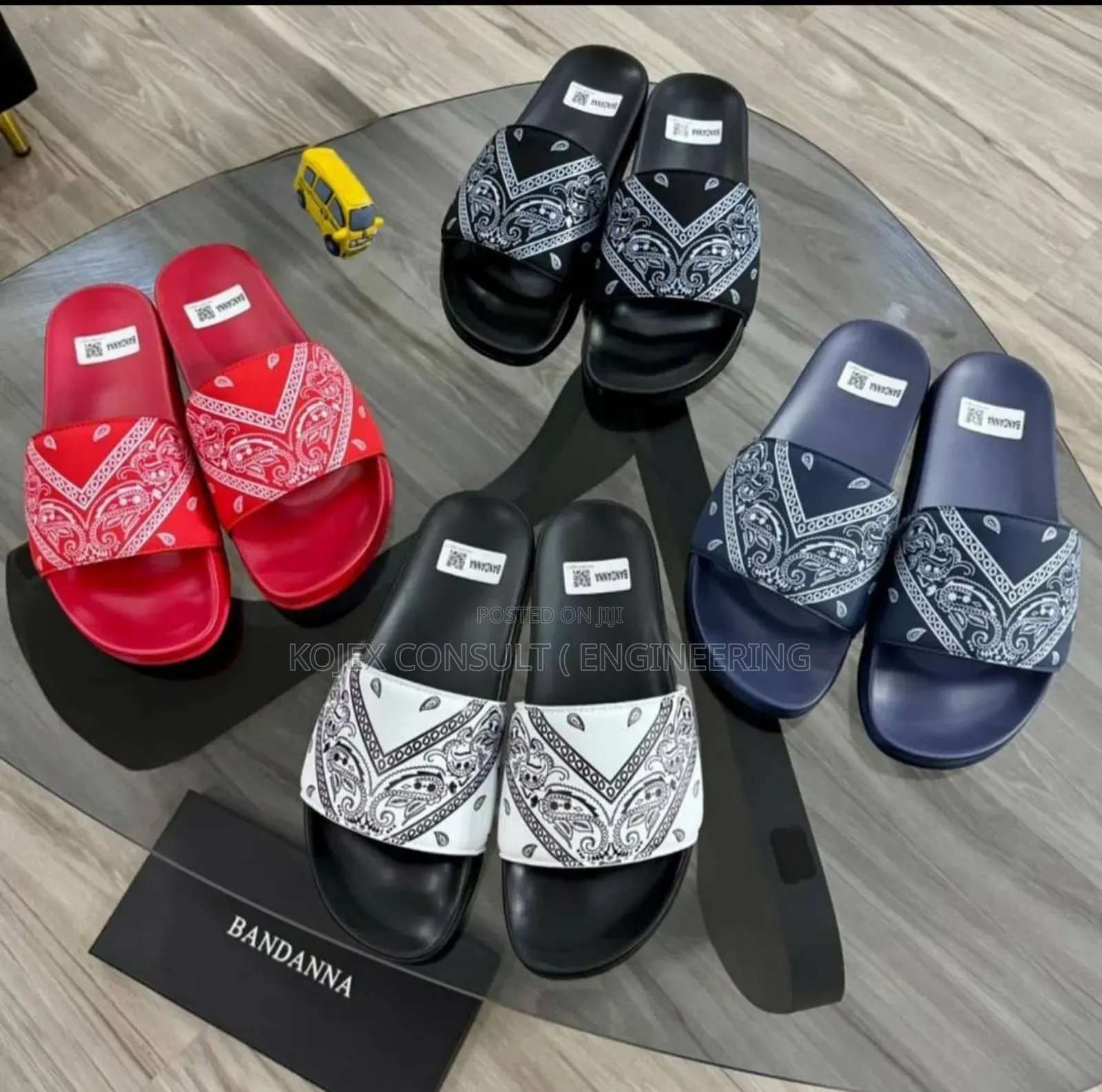 Bandanna/Bally Comfy Slides