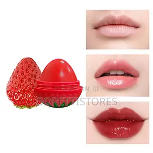 Cute Strawberry Shape Lip Balm