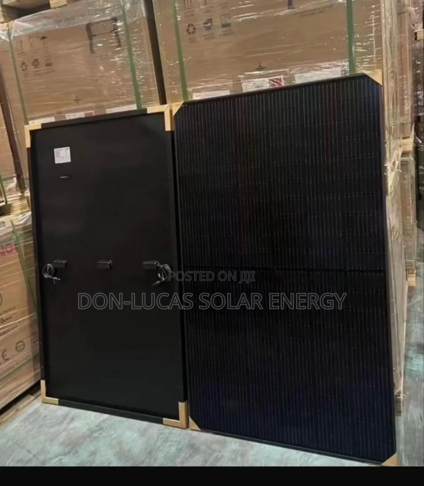 All Black Solar Panels 500w 120cell