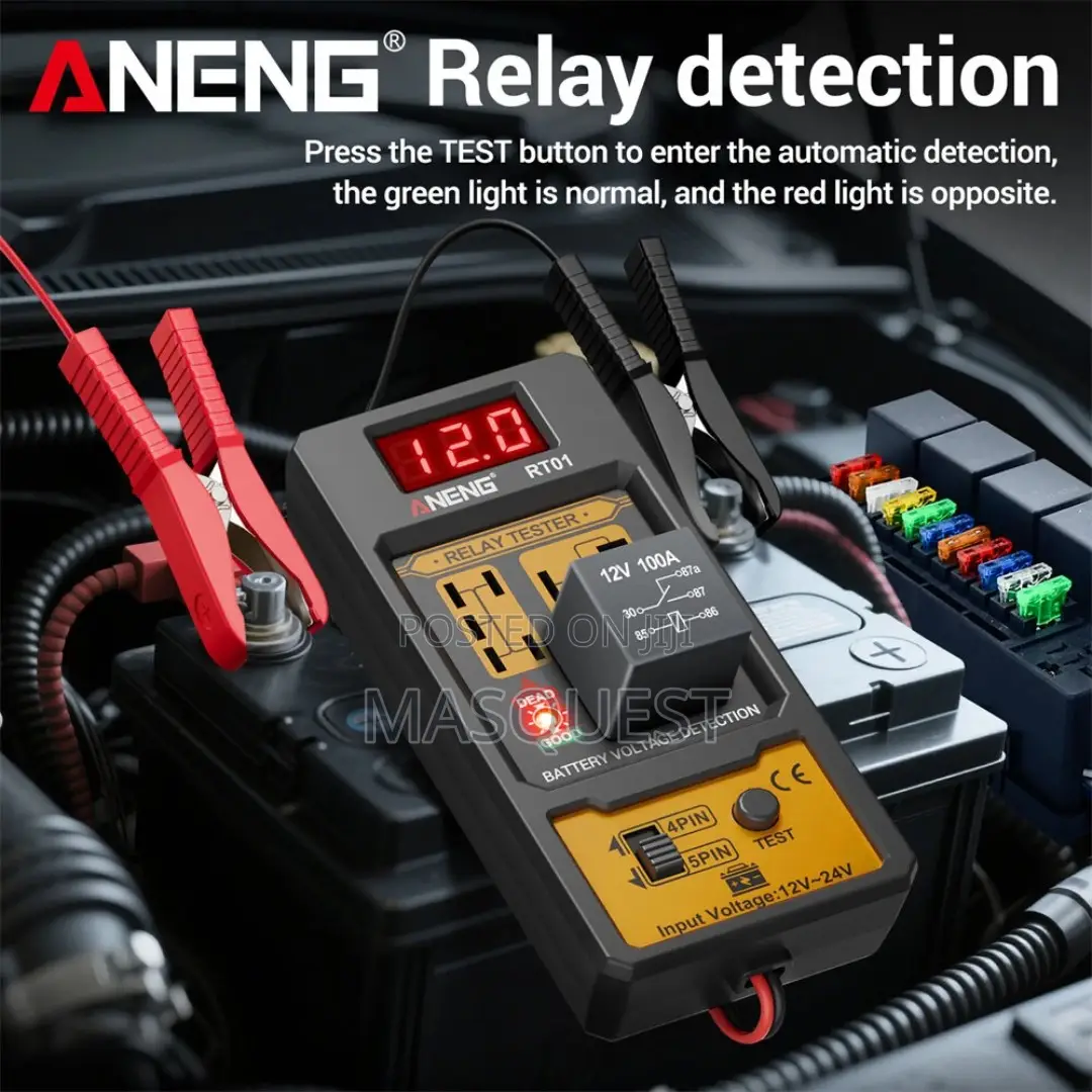 Aneng Digital Display Relay Tester Rt01