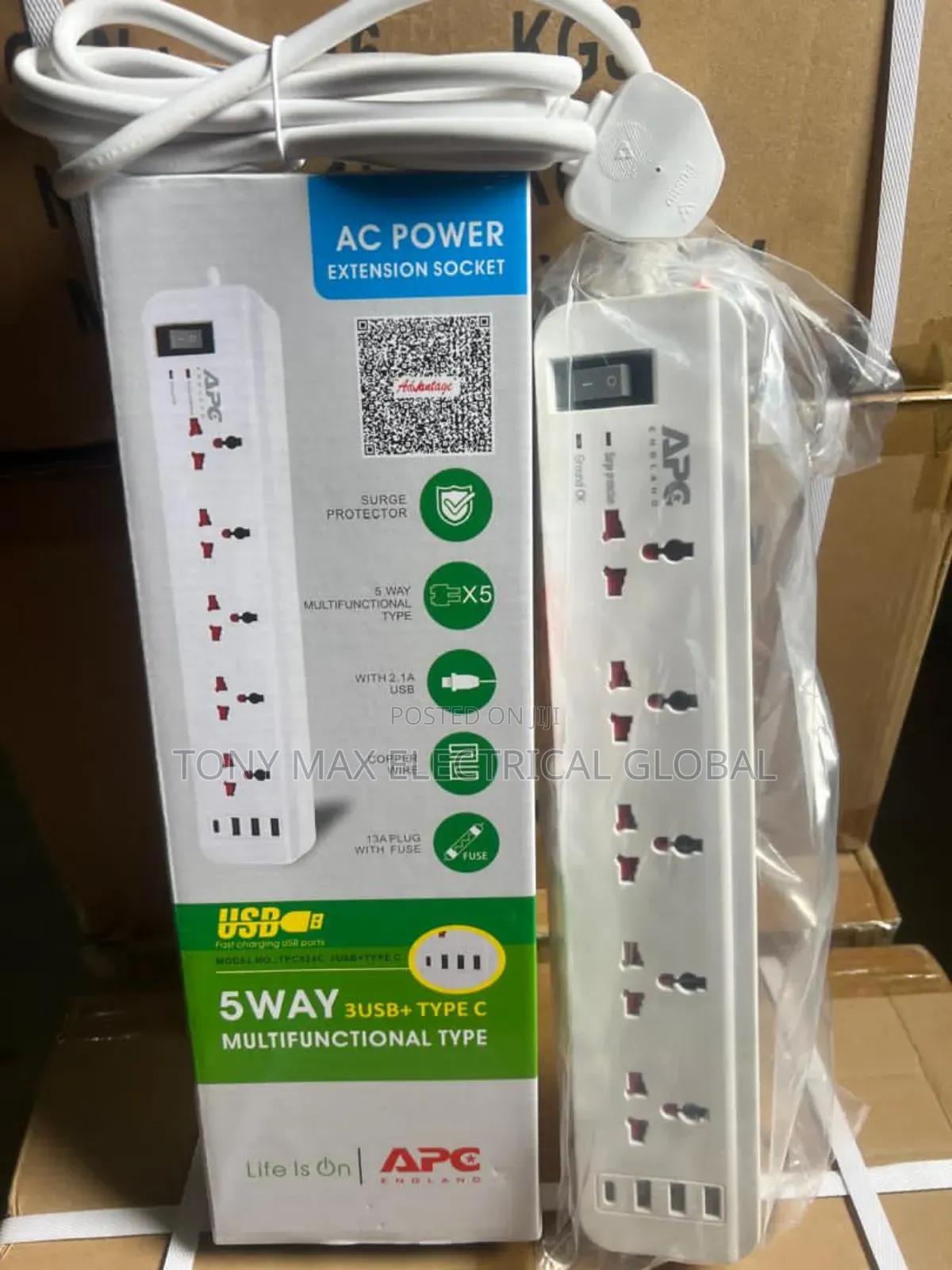 Apc Extension 5way