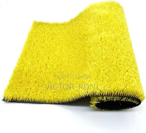Yellow Synthetic Artificial Grass