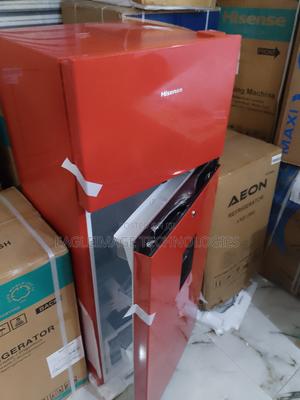 Compact Hisense 205drb Red Refrigerator - Top Freezer, R600a Gas