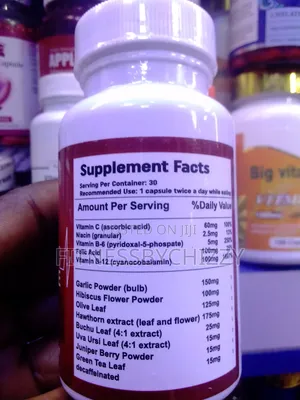 Blood Pressure Support X 30 Capsules