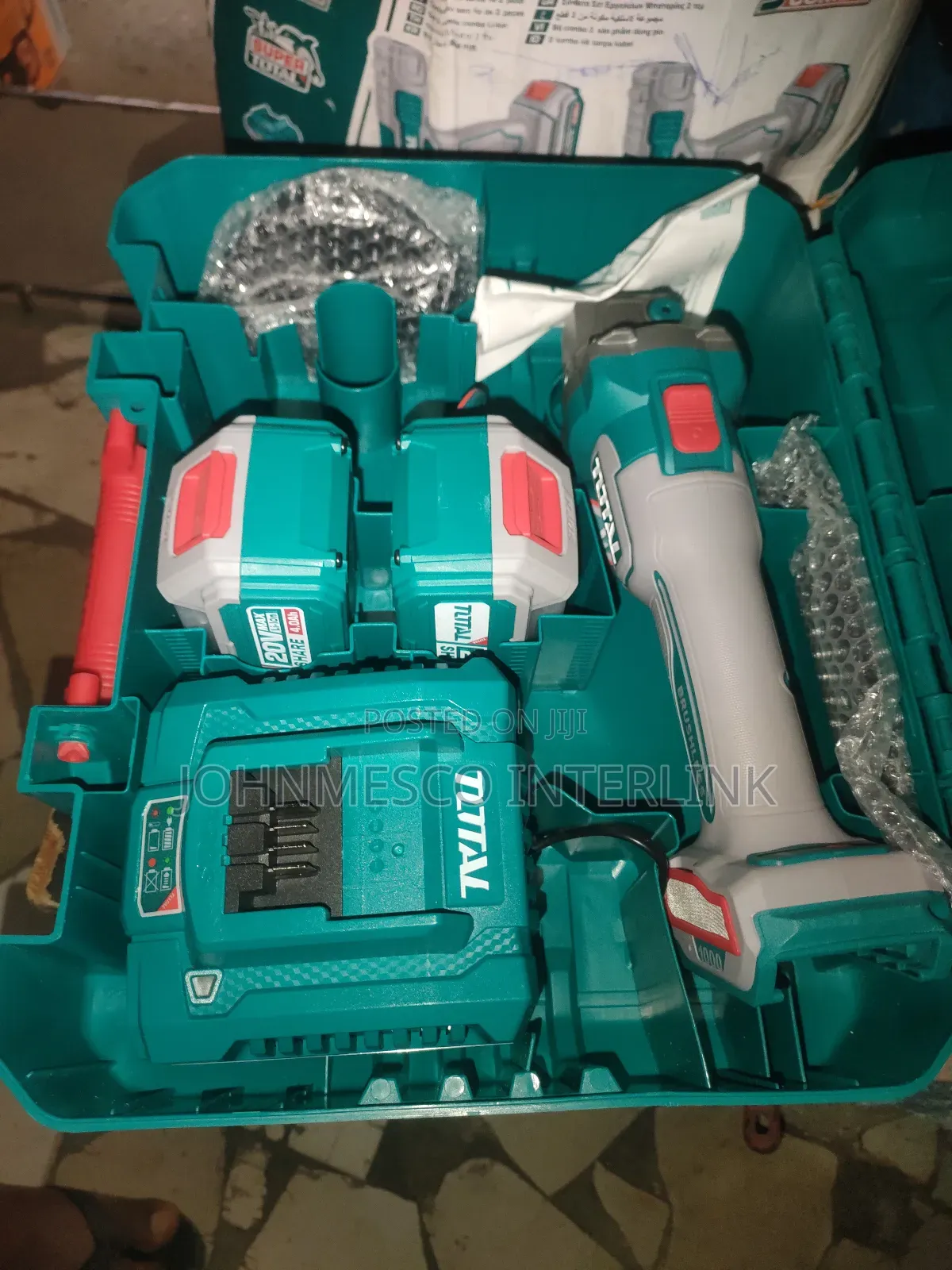 Total Cordless Grinder