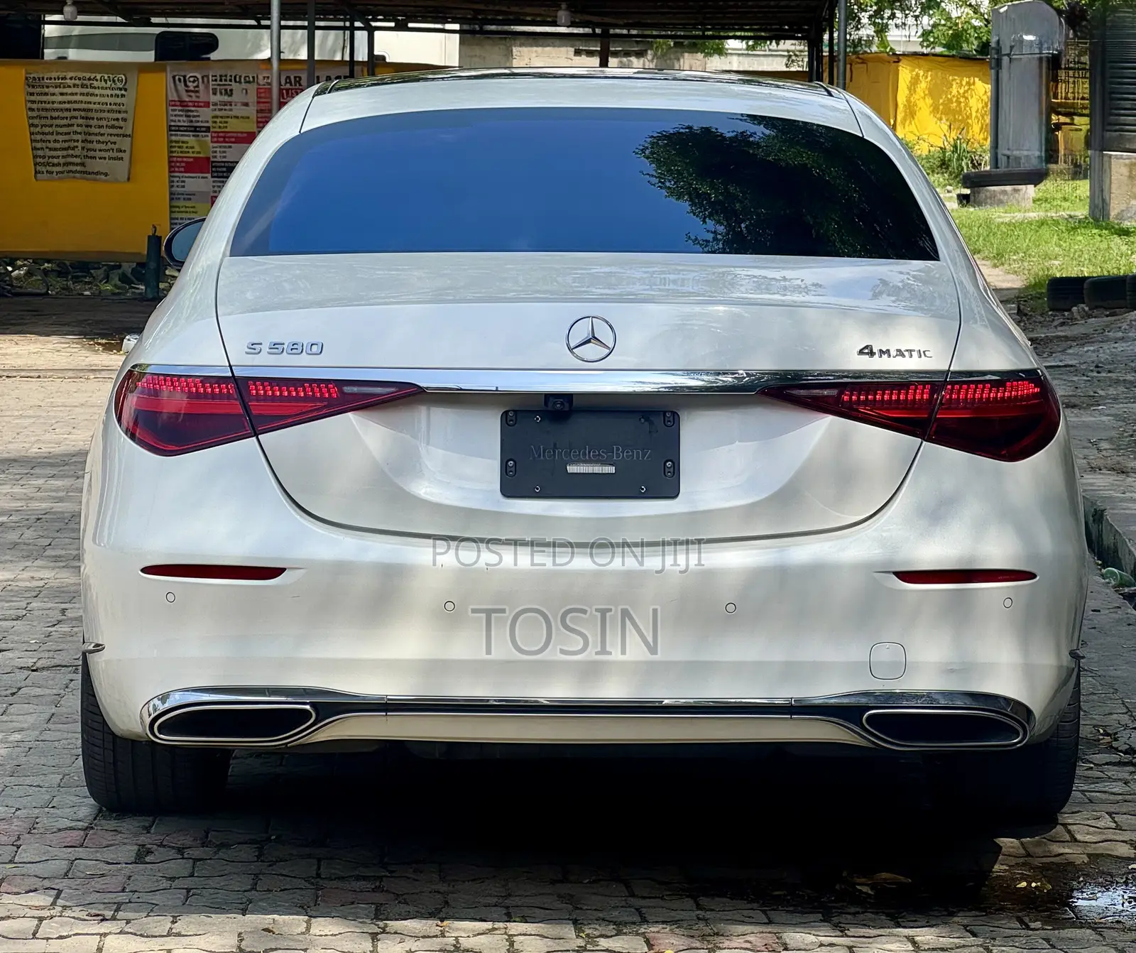 Mercedes-Benz S-Class S 580 4MATIC 2021 White