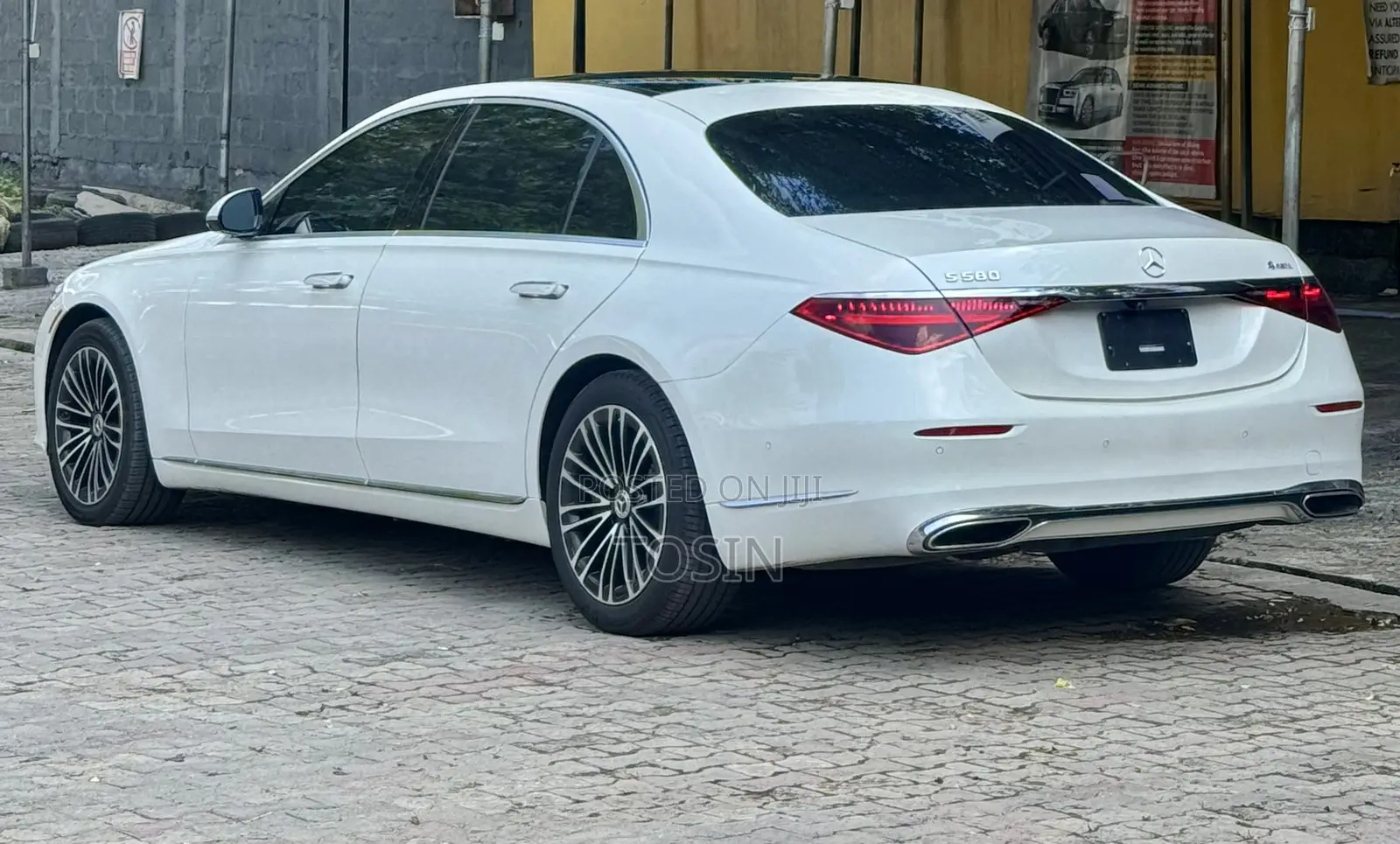 Mercedes-Benz S-Class S 580 4MATIC 2021 White