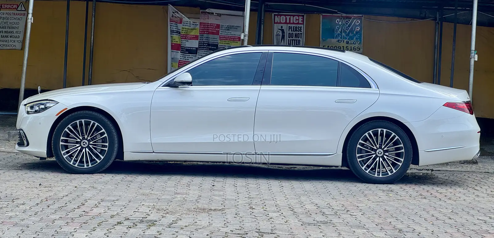 Mercedes-Benz S-Class S 580 4MATIC 2021 White