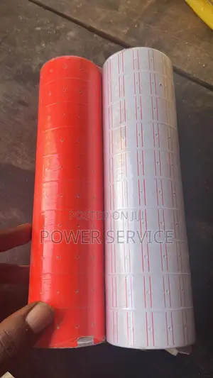 Tag Label Sticker Rolls for Pricing Label for Gun
