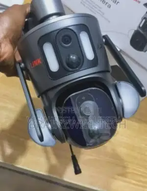 Dual Lens CCTV Solar Camera
