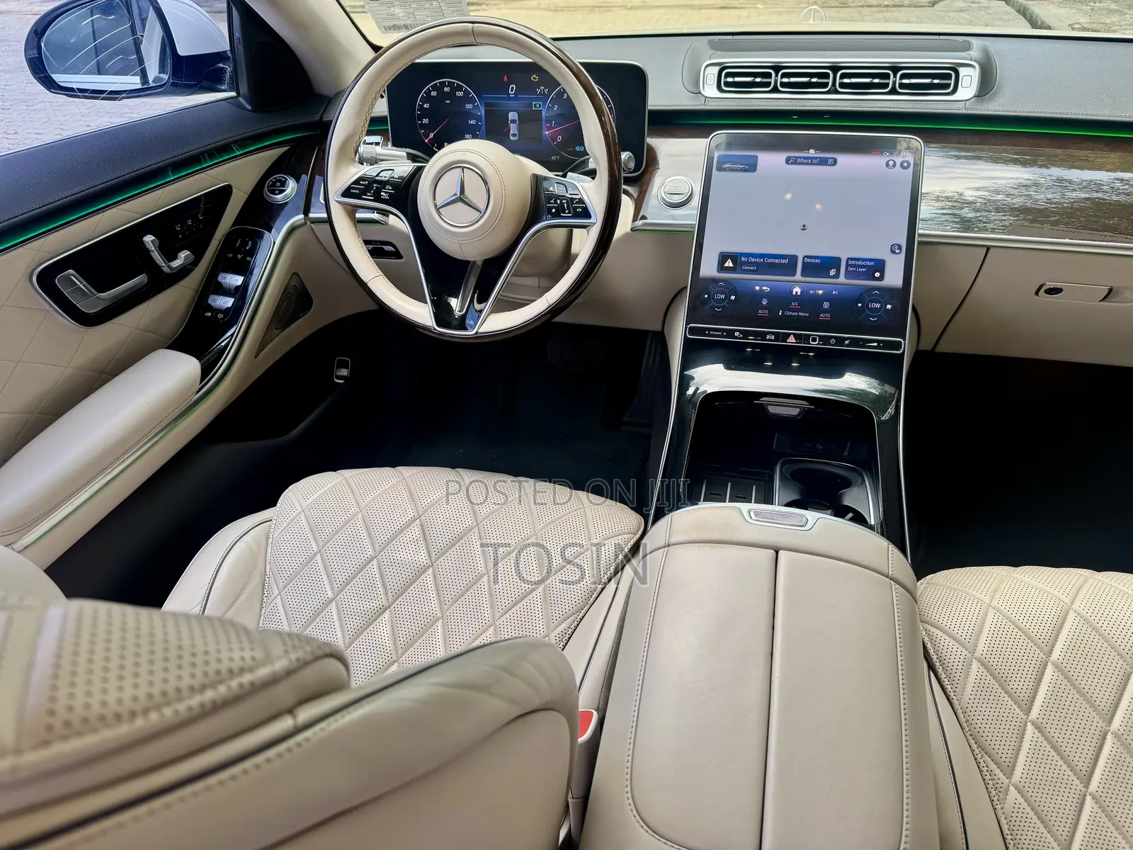 Mercedes-Benz S-Class S 580 4MATIC 2021 White
