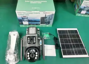 Dual Lens Solar Powered Camera