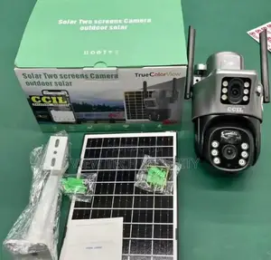 Dual Lens Solar Powered Camera