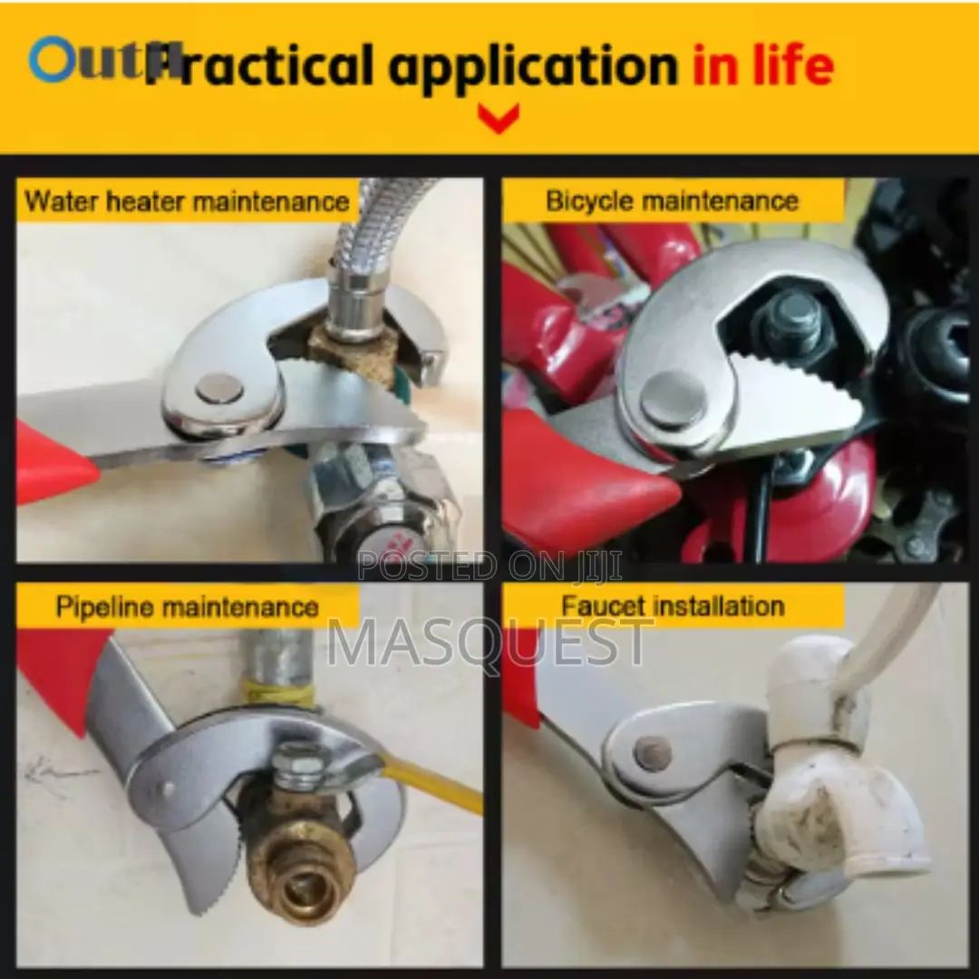 Multi-function Universal Wrench Adjustable Spanner
