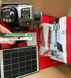 CCTV Dual Lens Smart Solar Camera